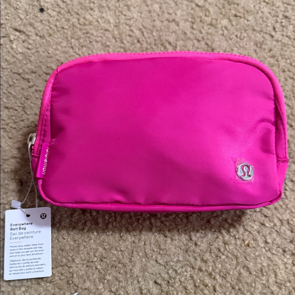 Lululemon Bright Pink Crossbody Bag